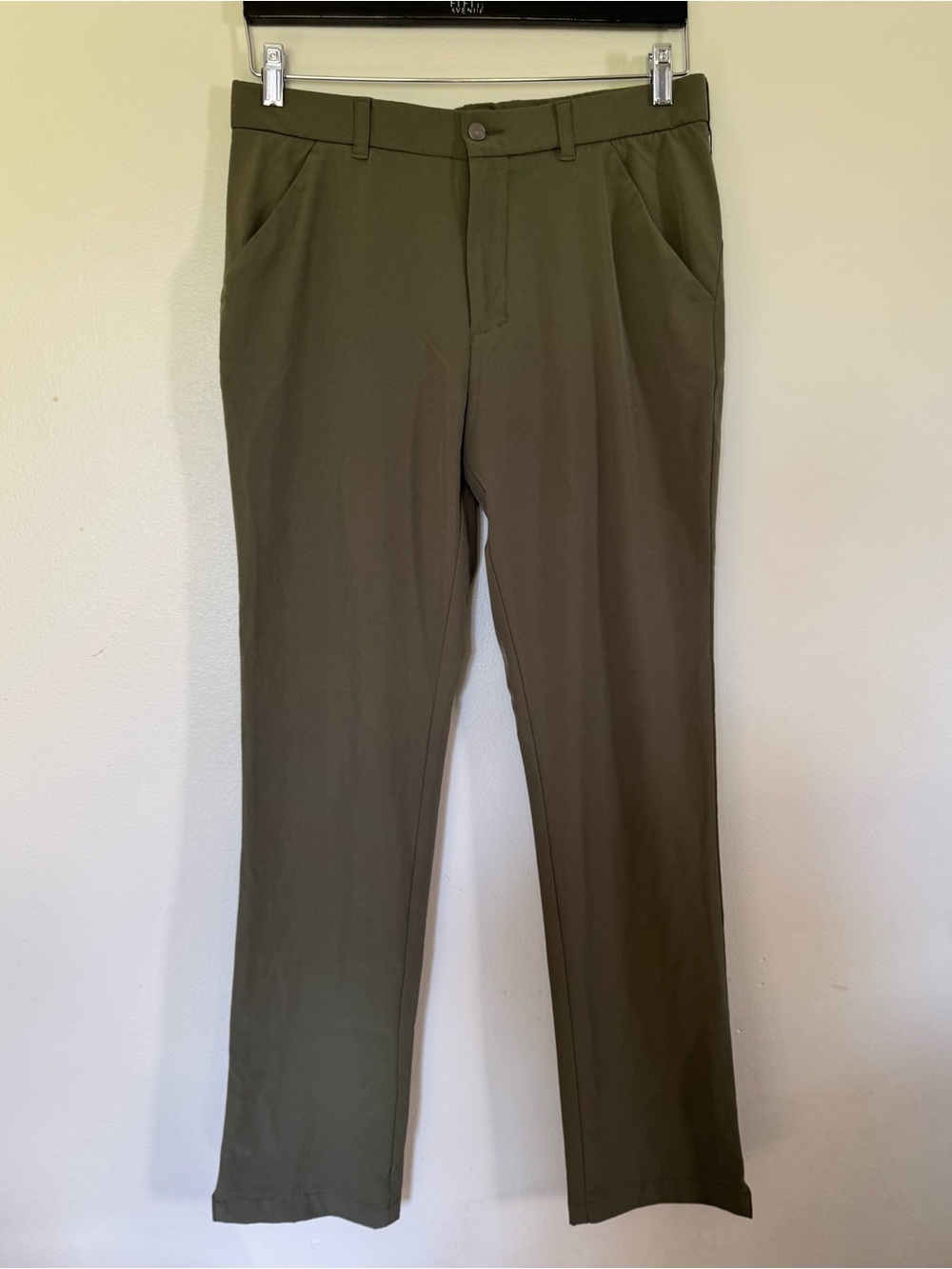 Callaway Men's Olive Green Straight-Leg Golf Pants 32x32